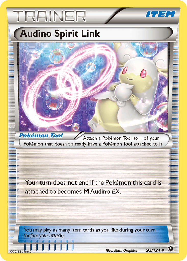 Audino Spirit Link Pokémon card