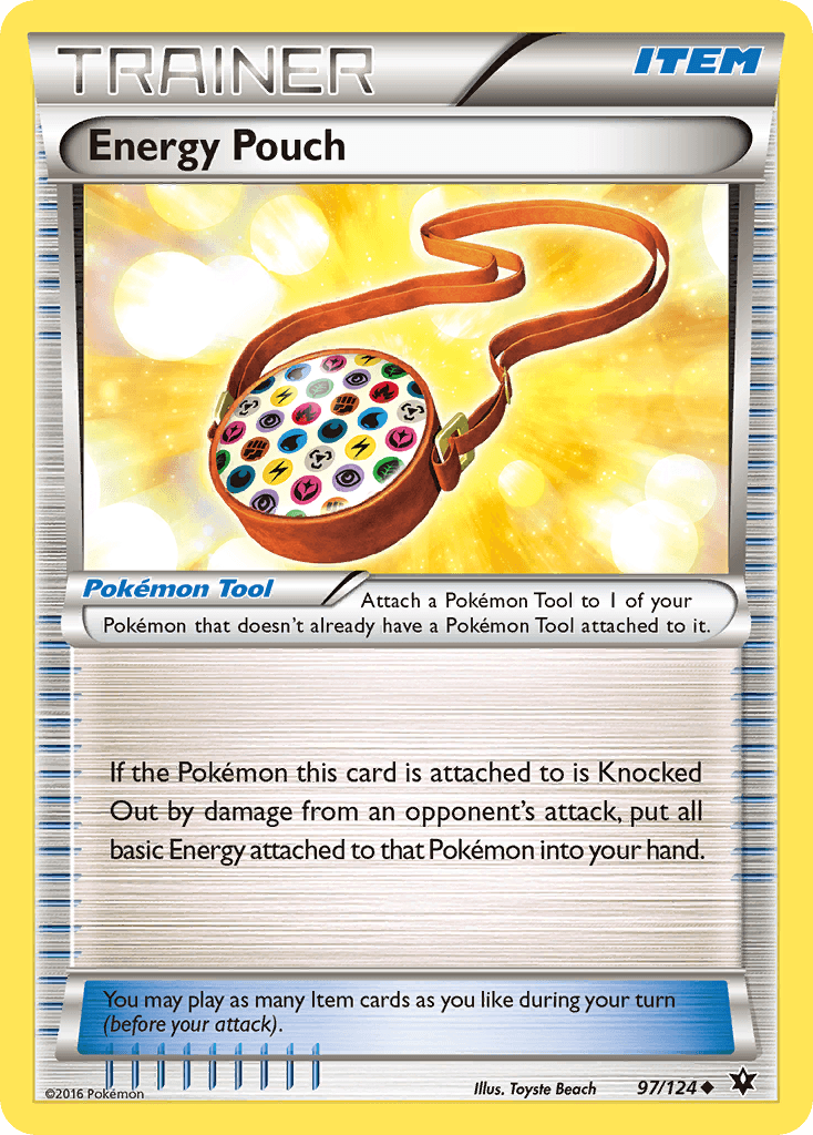 Energy Pouch Pokémon card