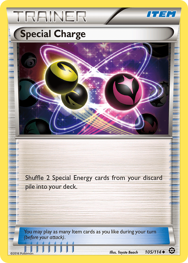 Special Charge Pokémon card
