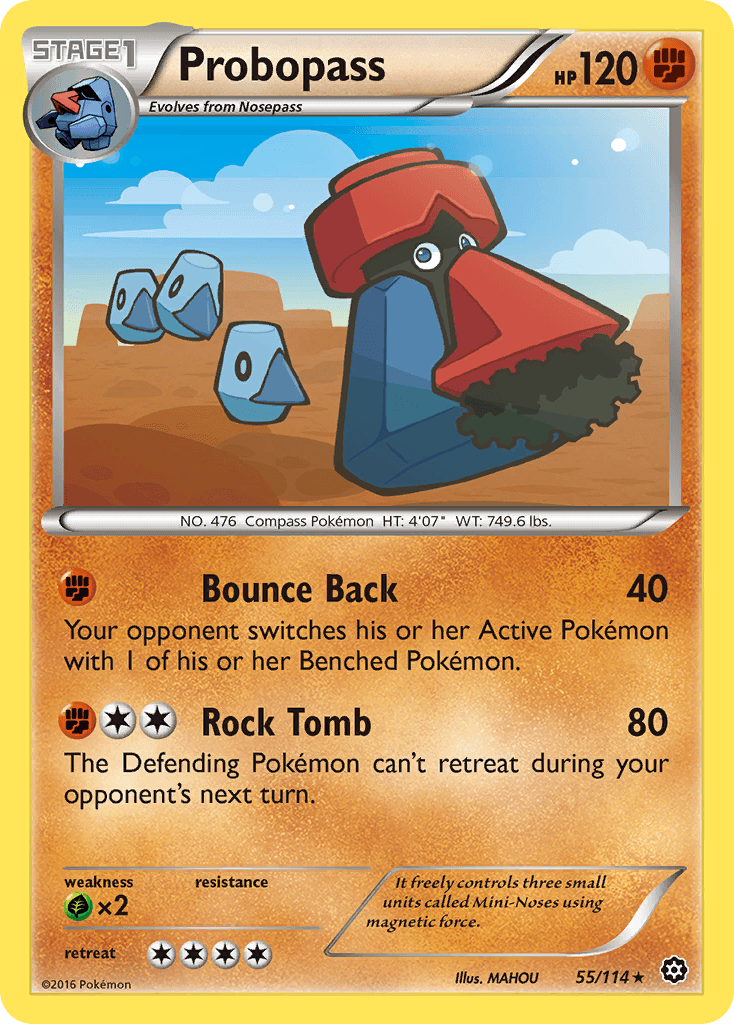 Probopass Pokémon card