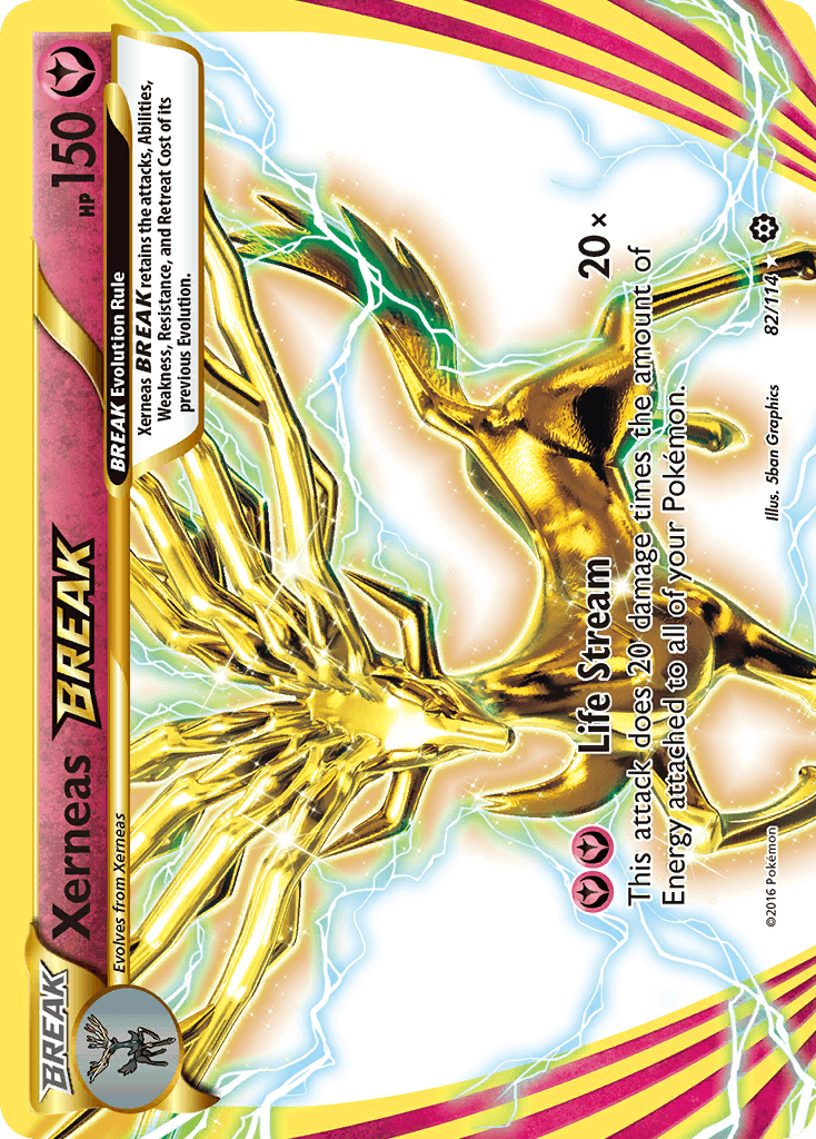 Xerneas BREAK — Rare BREAK