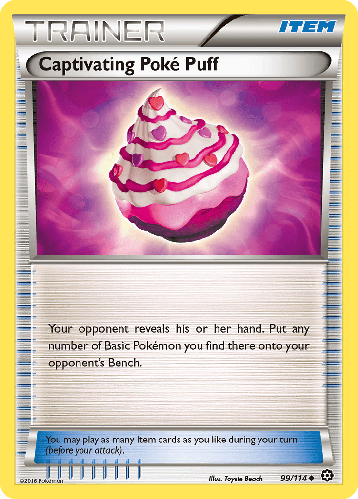 Captivating Poké Puff Pokémon card