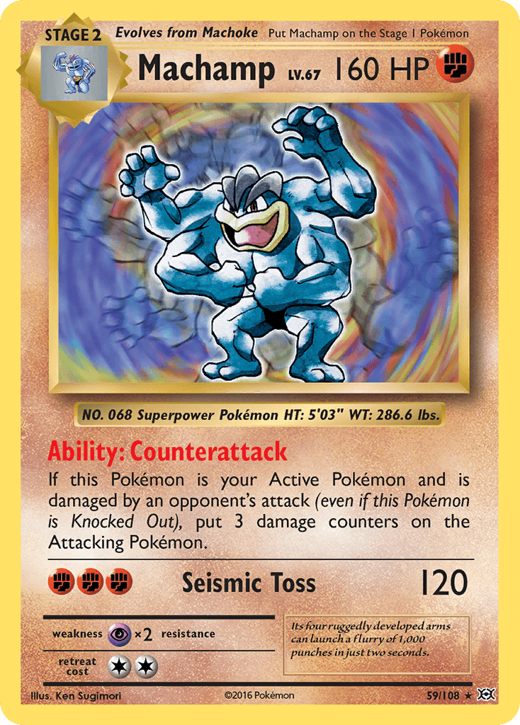 Machamp from Evolutions