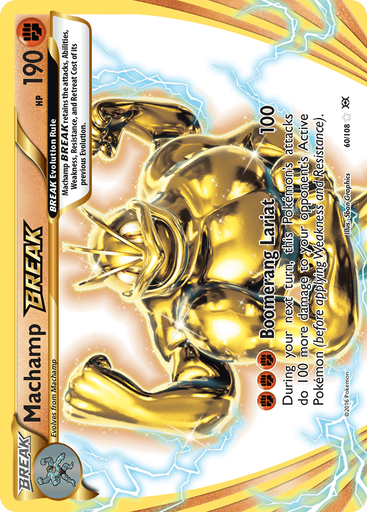 Machamp BREAK — Rare BREAK