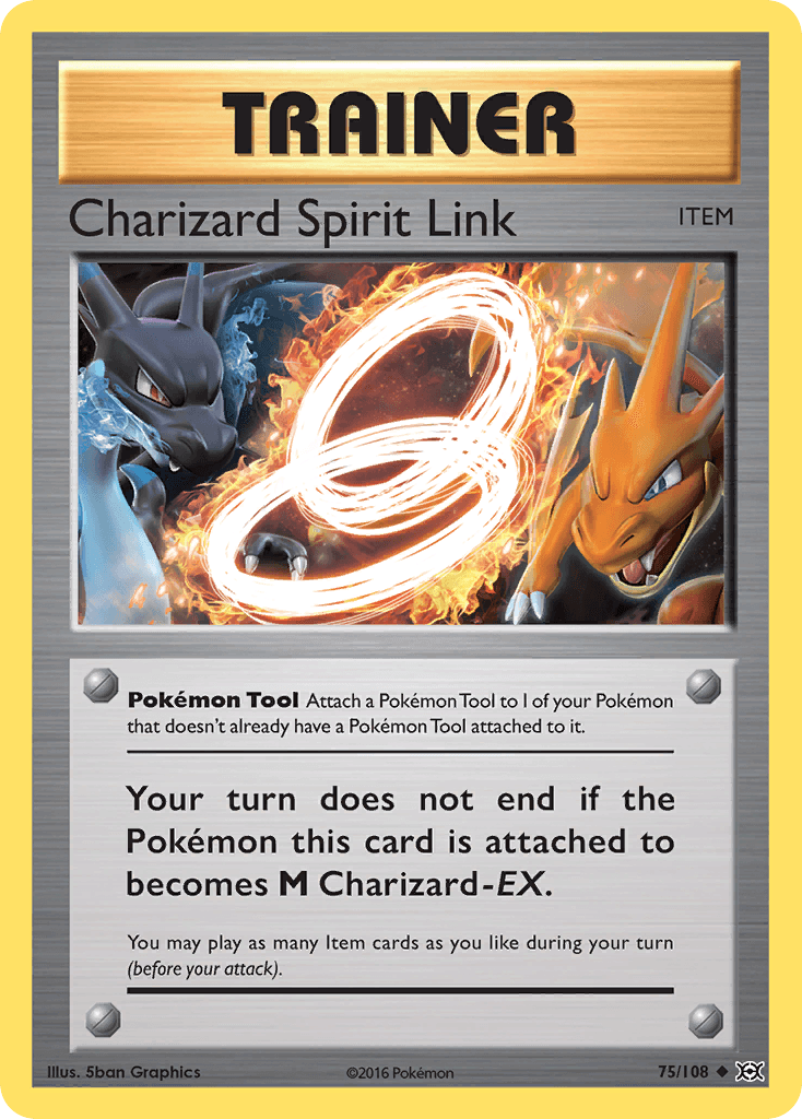 Charizard Spirit Link from Evolutions