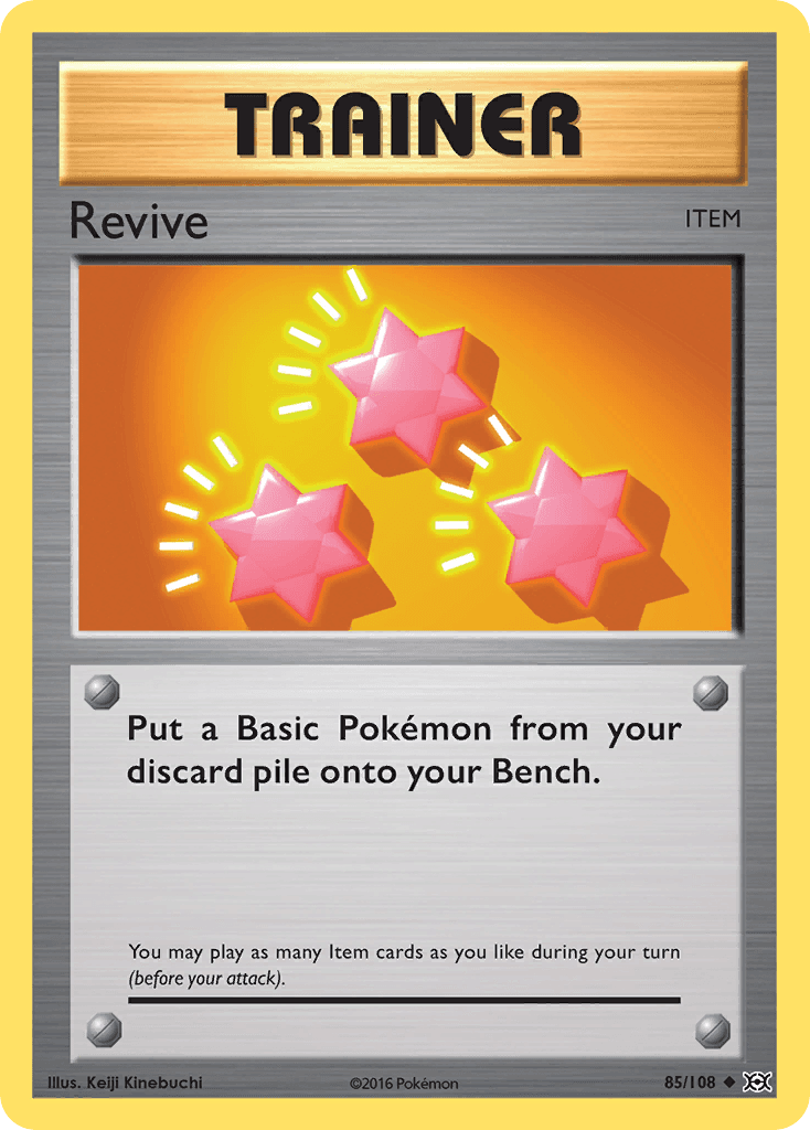 Revive Pokémon card
