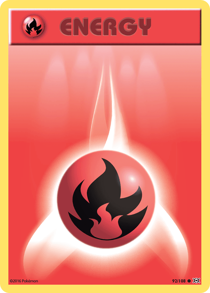 Fire Energy Pokémon card