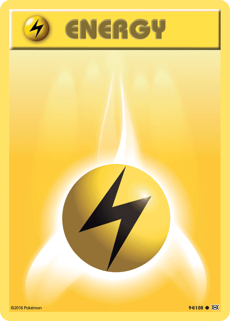 Lightning Energy Pokémon card