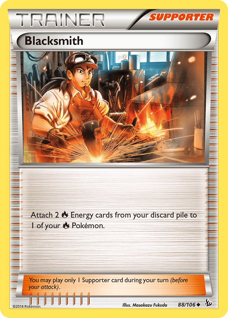 Blacksmith Pokémon card