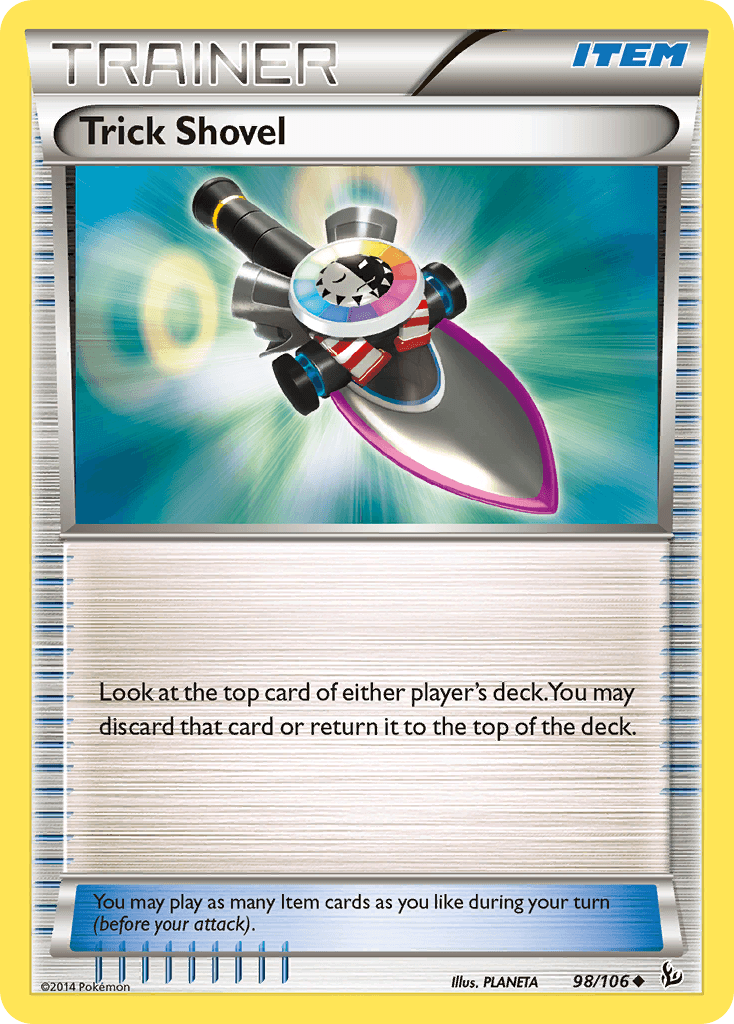 Trick Shovel Pokémon card