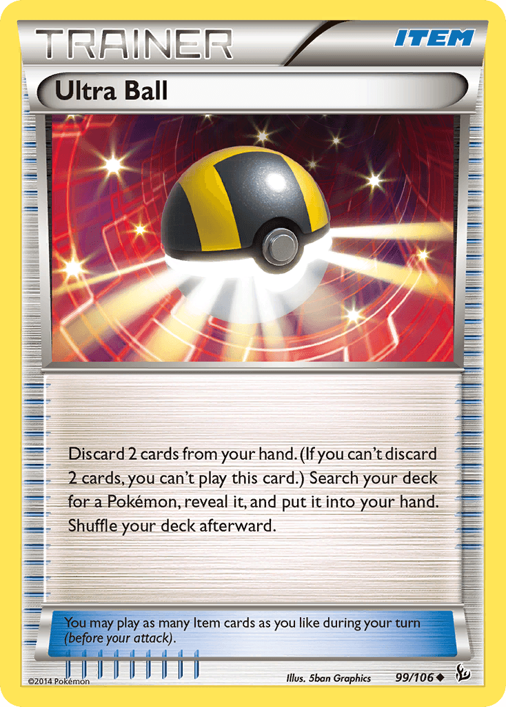 Ultra Ball Pokémon card