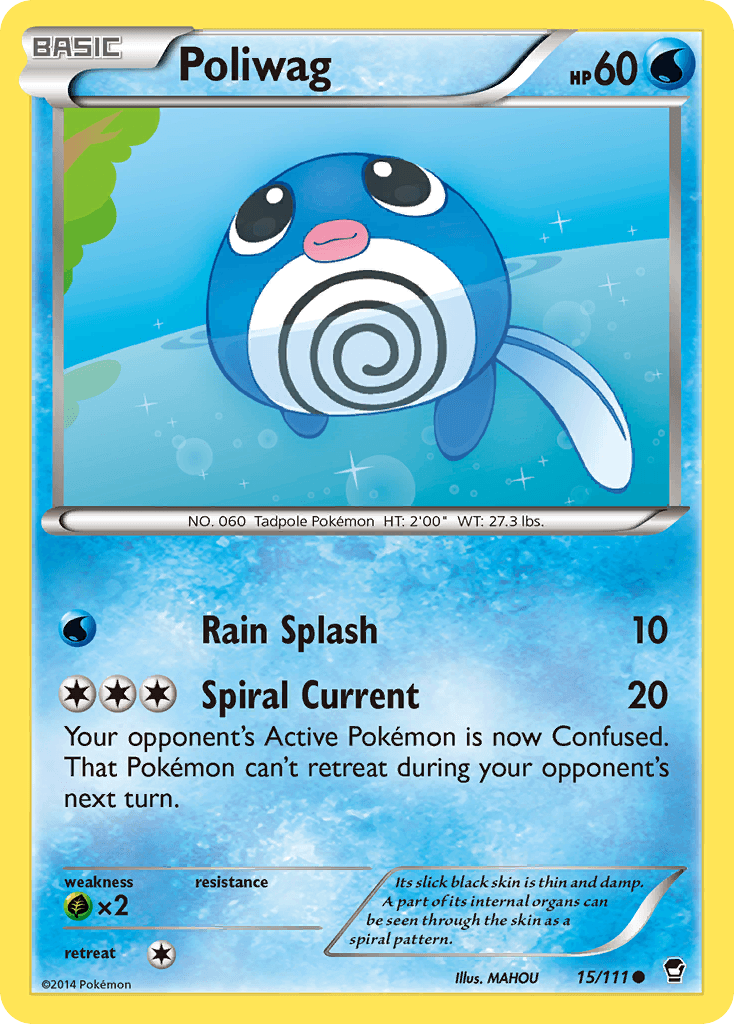 Poliwag Pokémon card