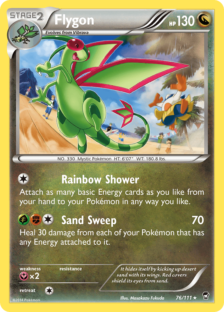 Flygon Pokémon card