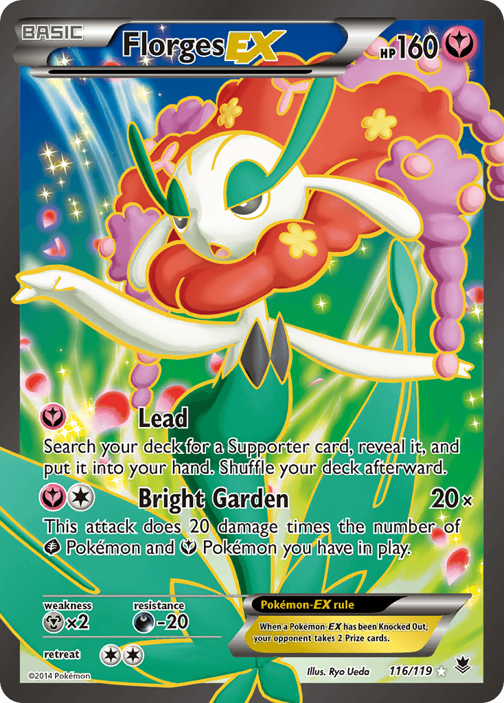 Florges-EX Pokémon card