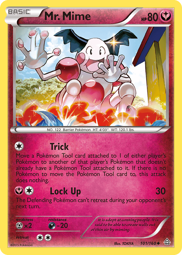 Mr. Mime Pokémon card