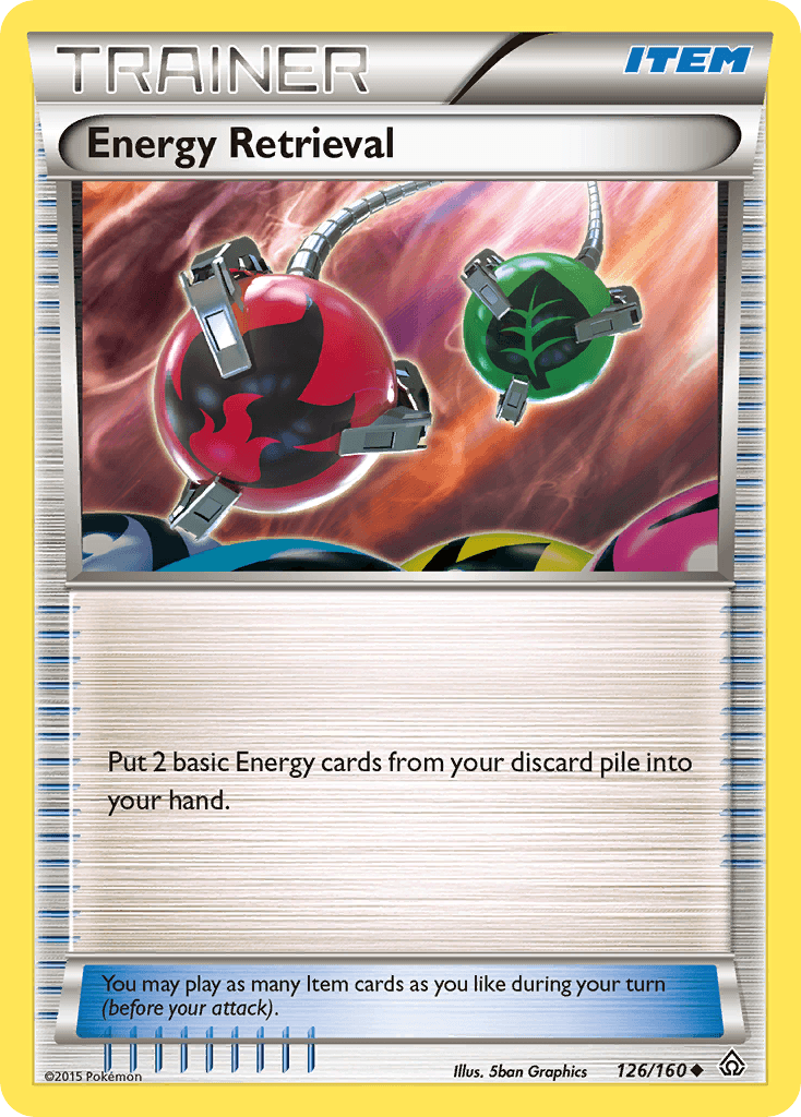 Energy Retrieval Pokémon card