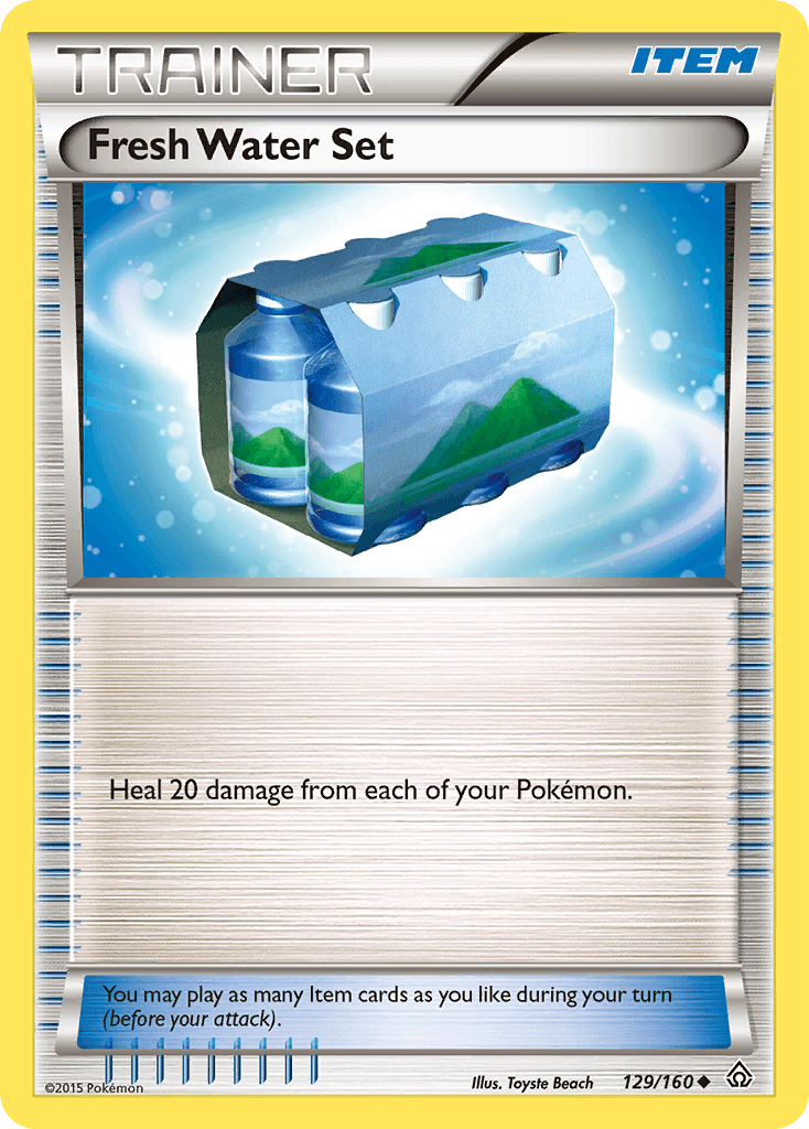 Fresh Water Set Pokémon card