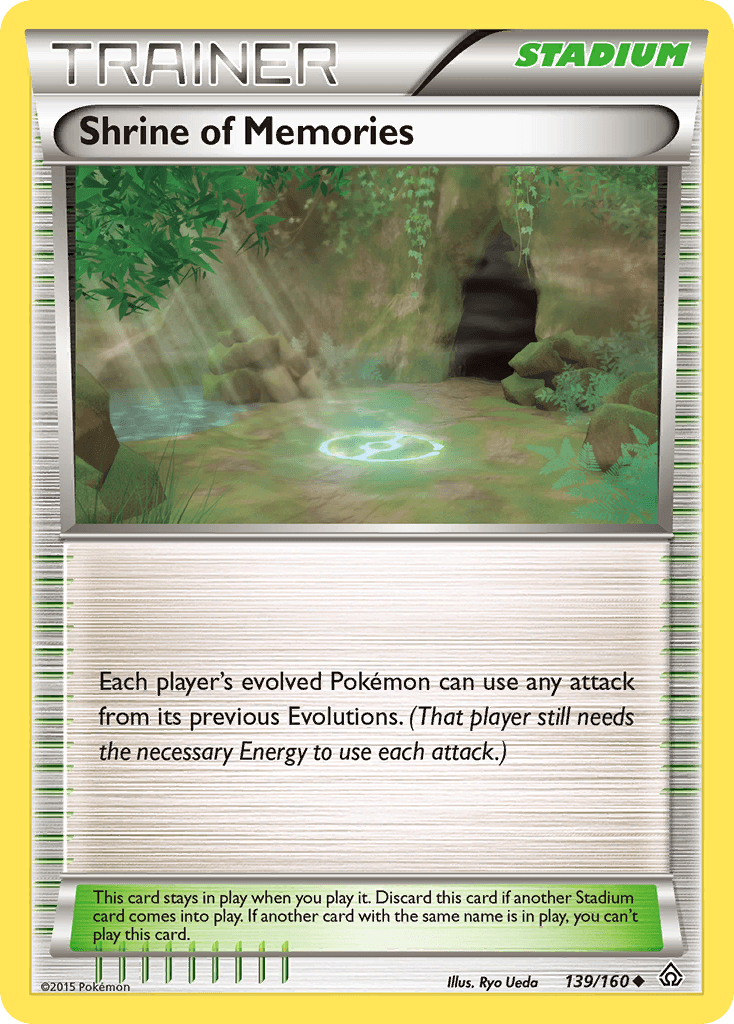 Shrine of Memories Pokémon card