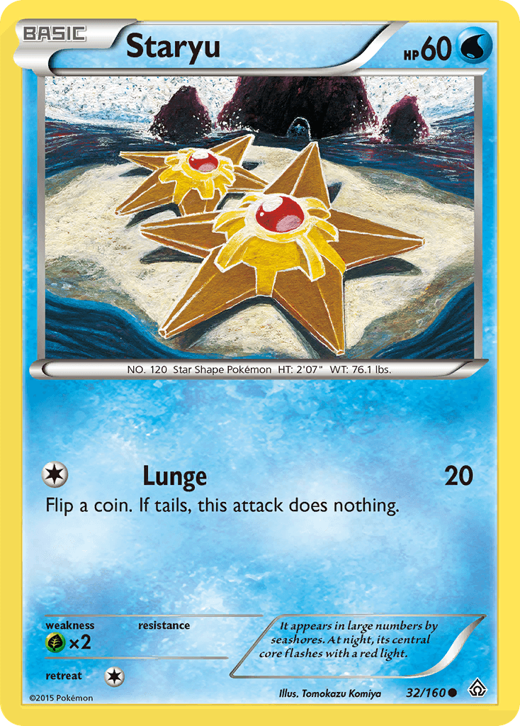 Staryu Pokémon card
