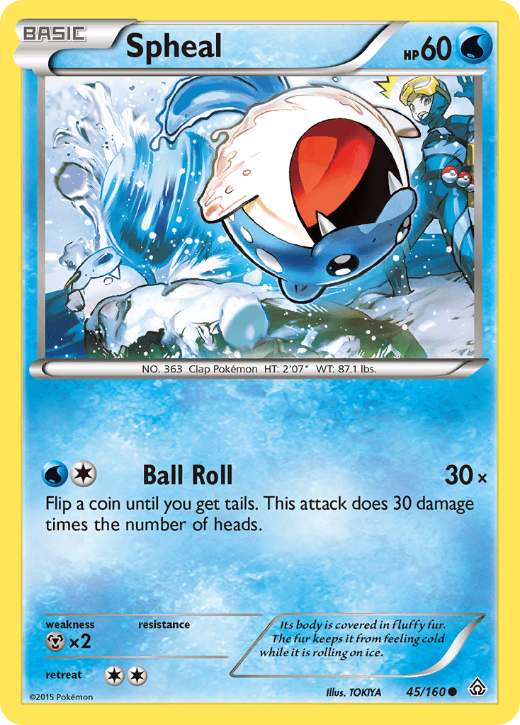 Spheal Pokémon card