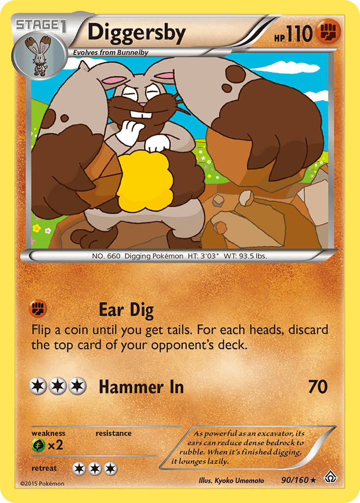 Diggersby Pokémon card