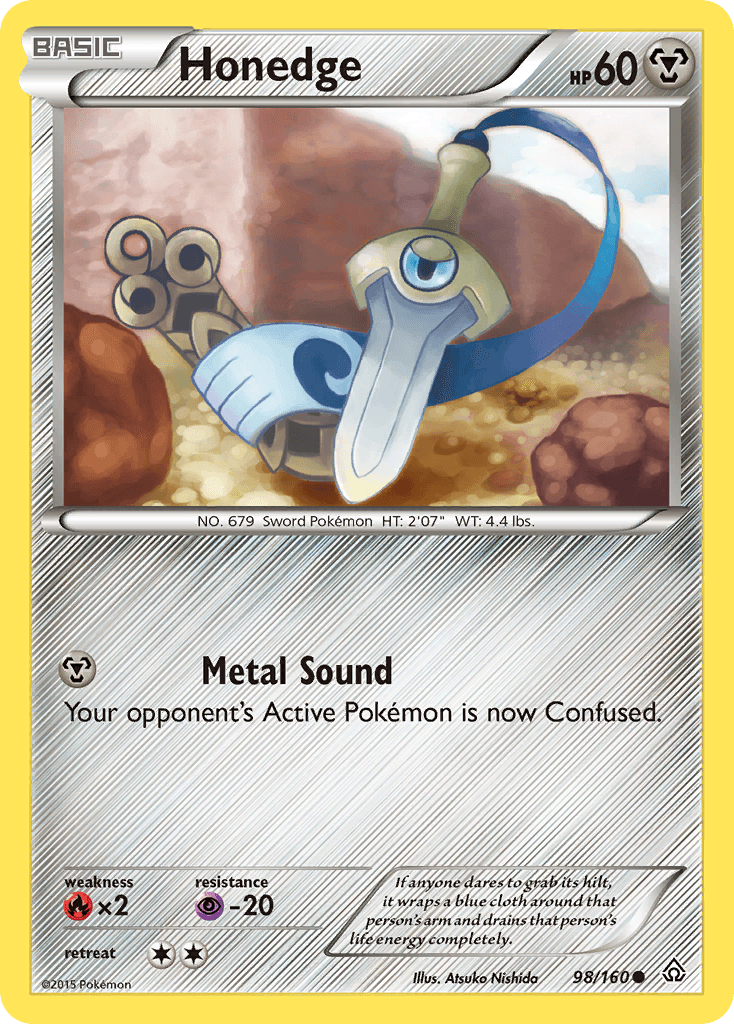 Honedge Pokémon card