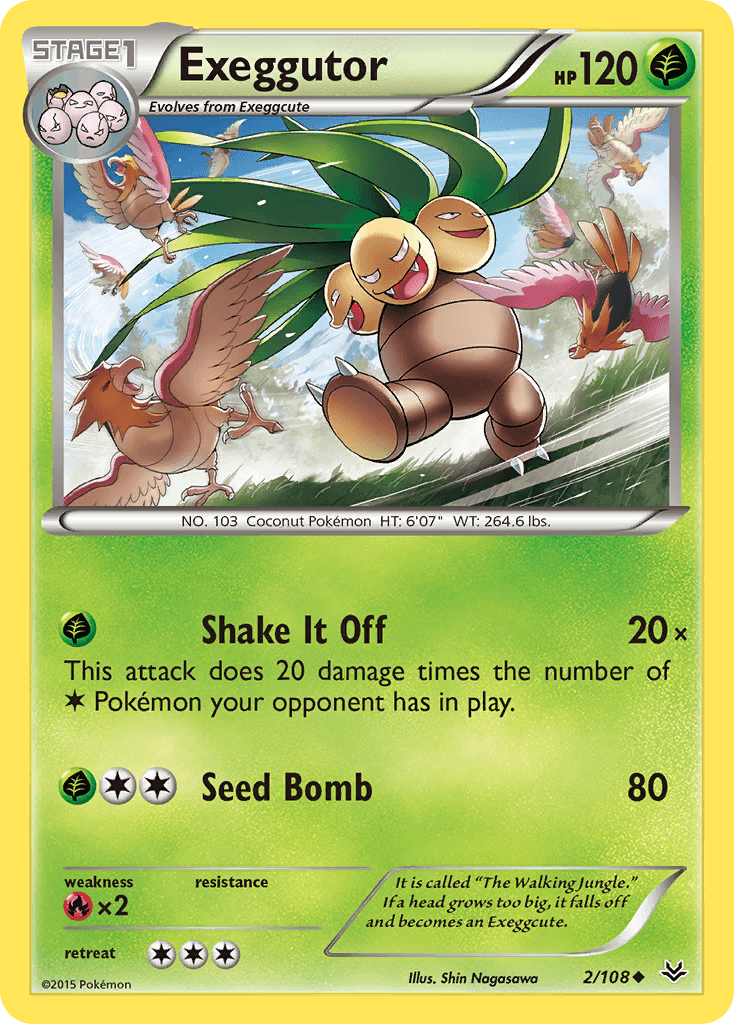 Exeggutor Pokémon card
