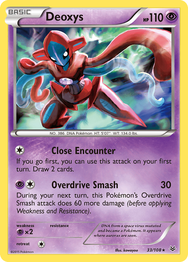 Deoxys from Roaring Skies