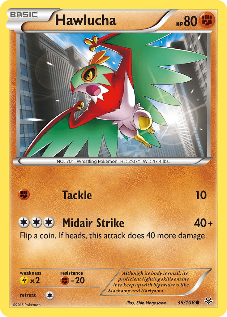 Hawlucha Pokémon card