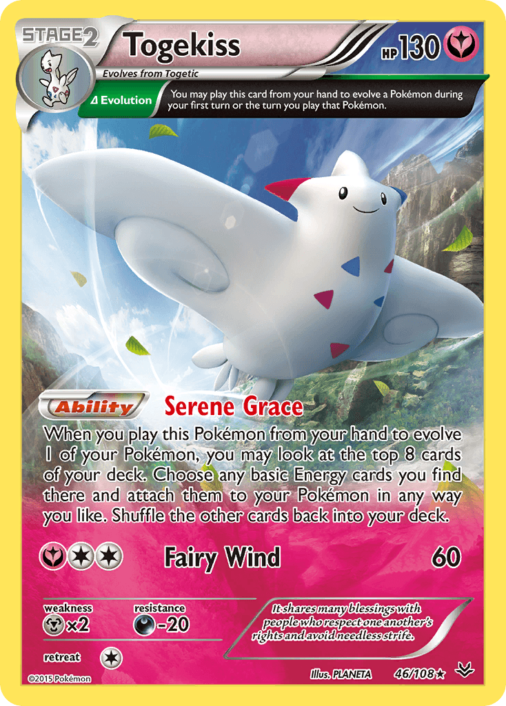 Togekiss Pokémon card