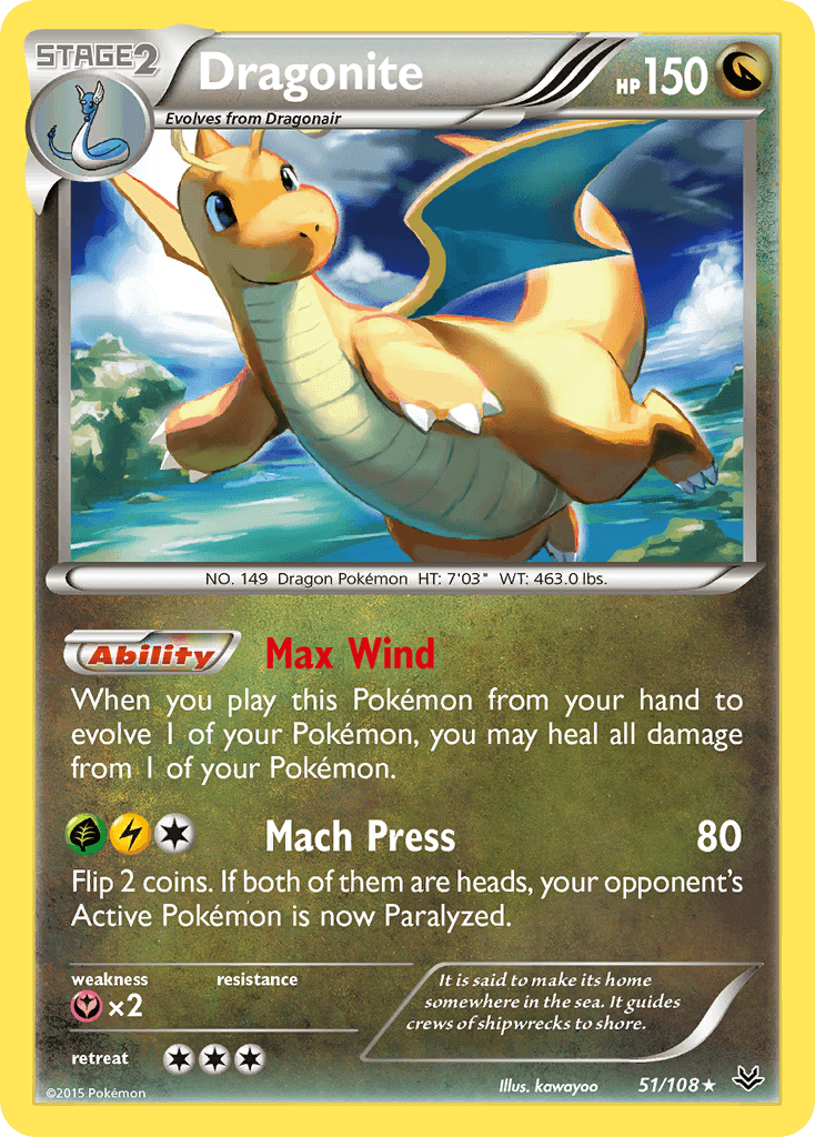 Dragonite from Roaring Skies