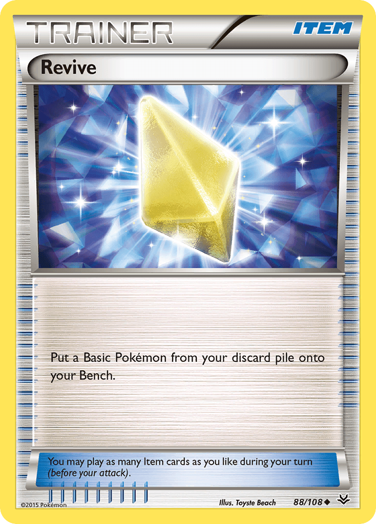 Revive Pokémon card