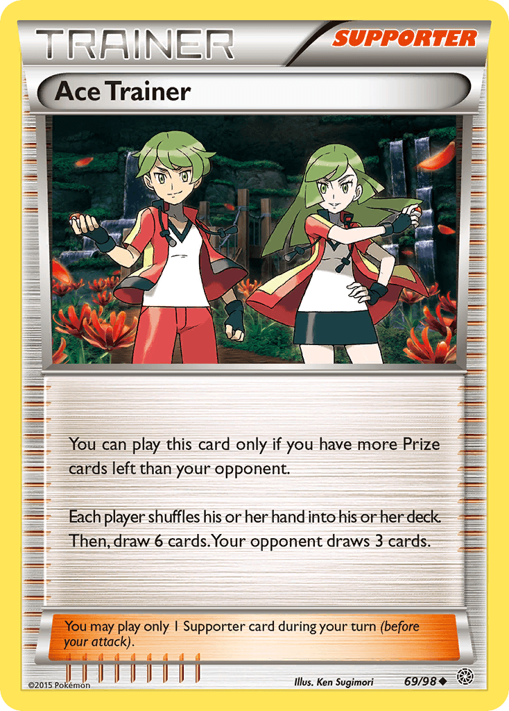 Ace Trainer Pokémon card