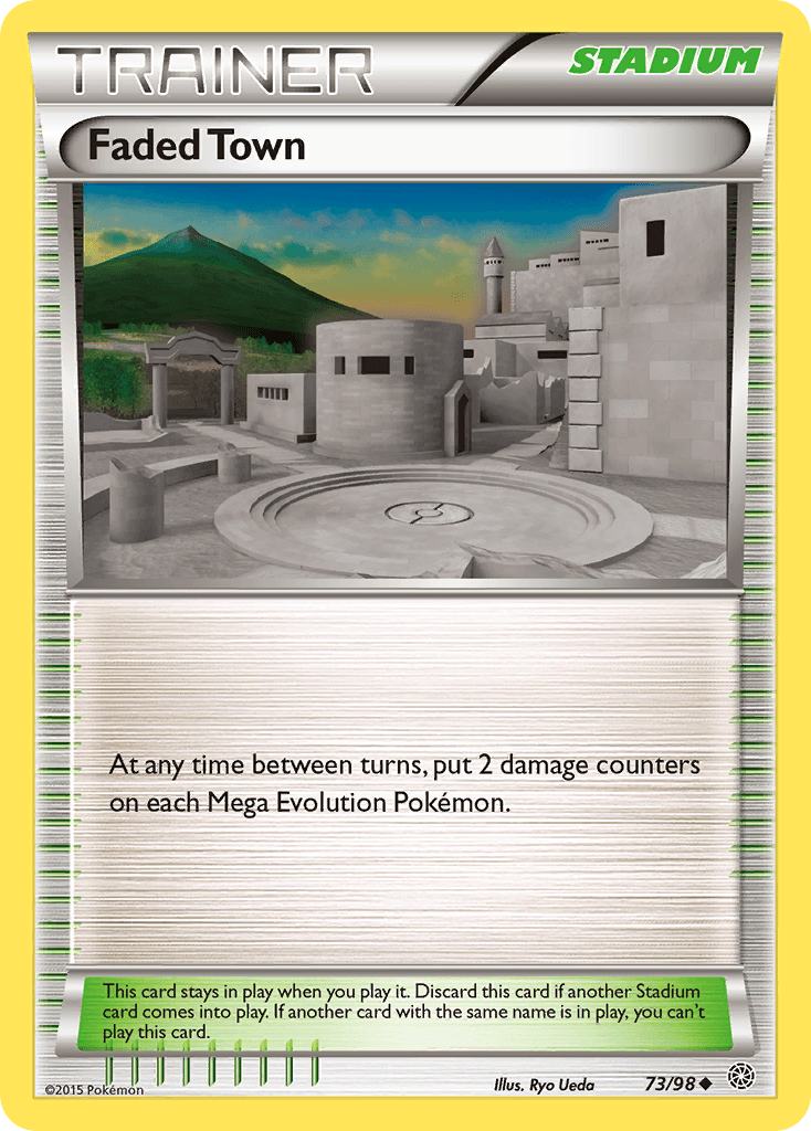 Faded Town Pokémon card