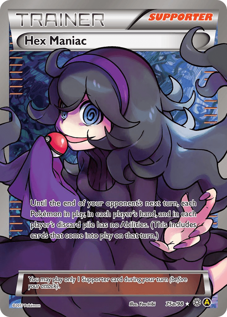 Hex Maniac Pokémon card