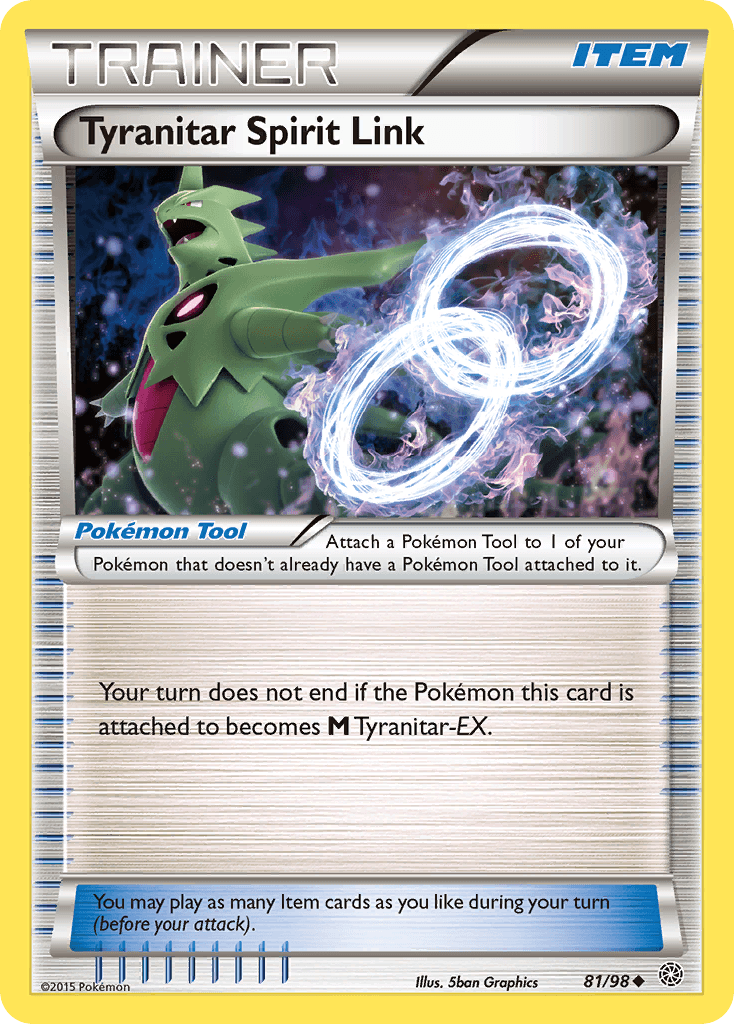 Tyranitar Spirit Link from Ancient Origins