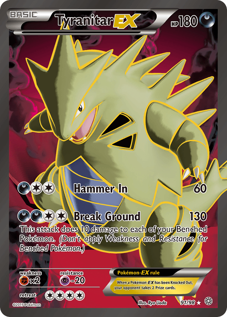 Tyranitar-EX from Ancient Origins