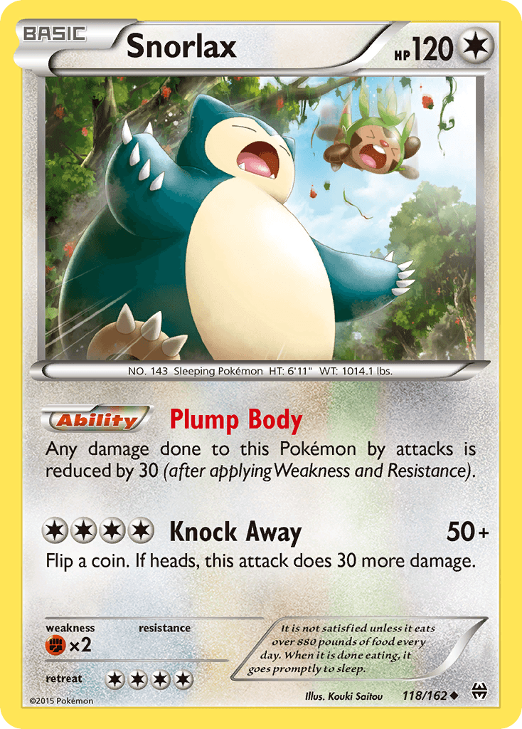 Snorlax from BREAKthrough