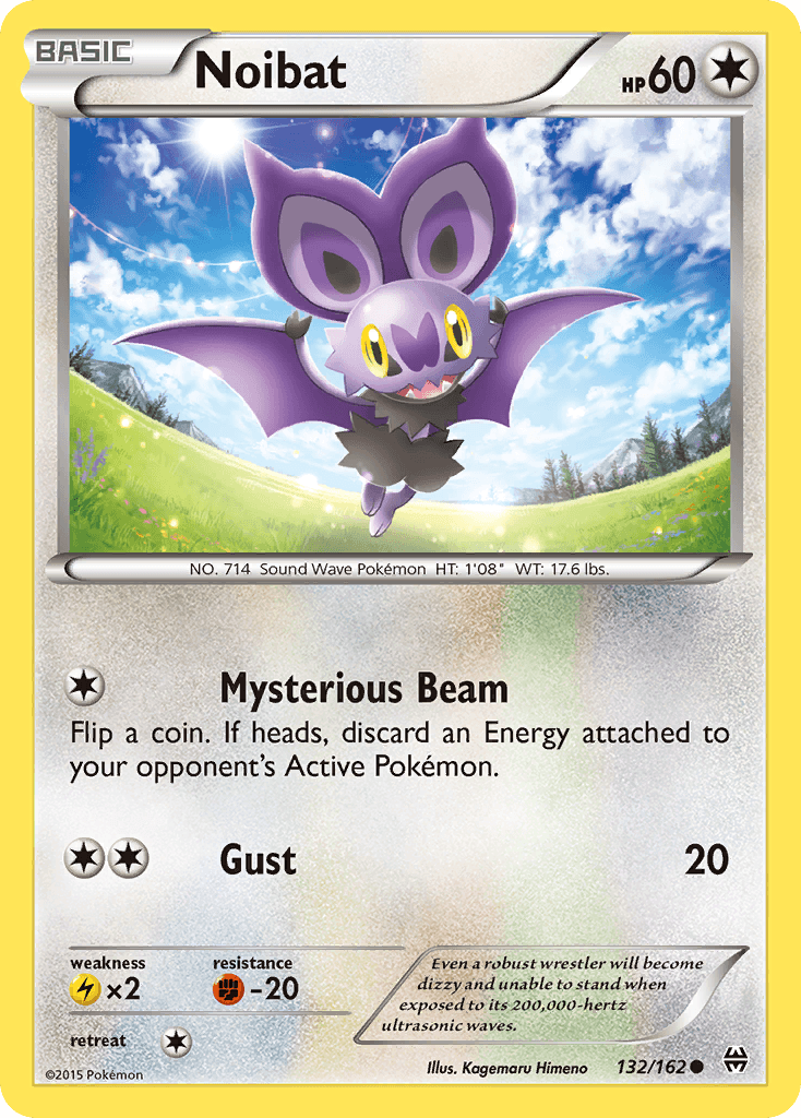 Noibat Pokémon card