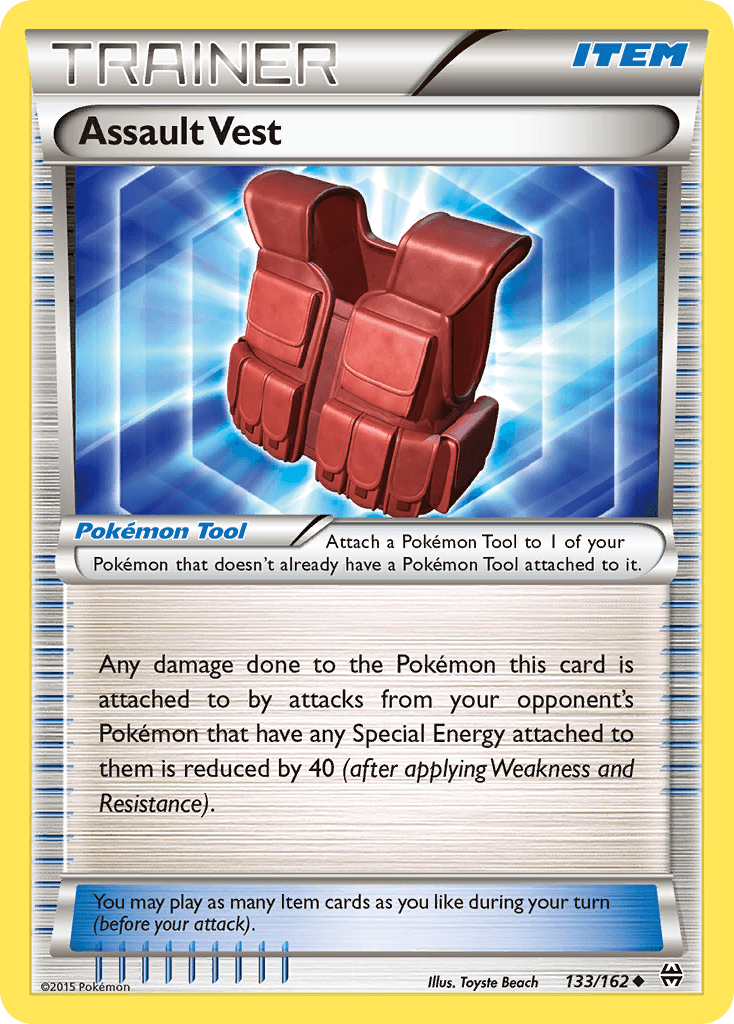 Assault Vest Pokémon card