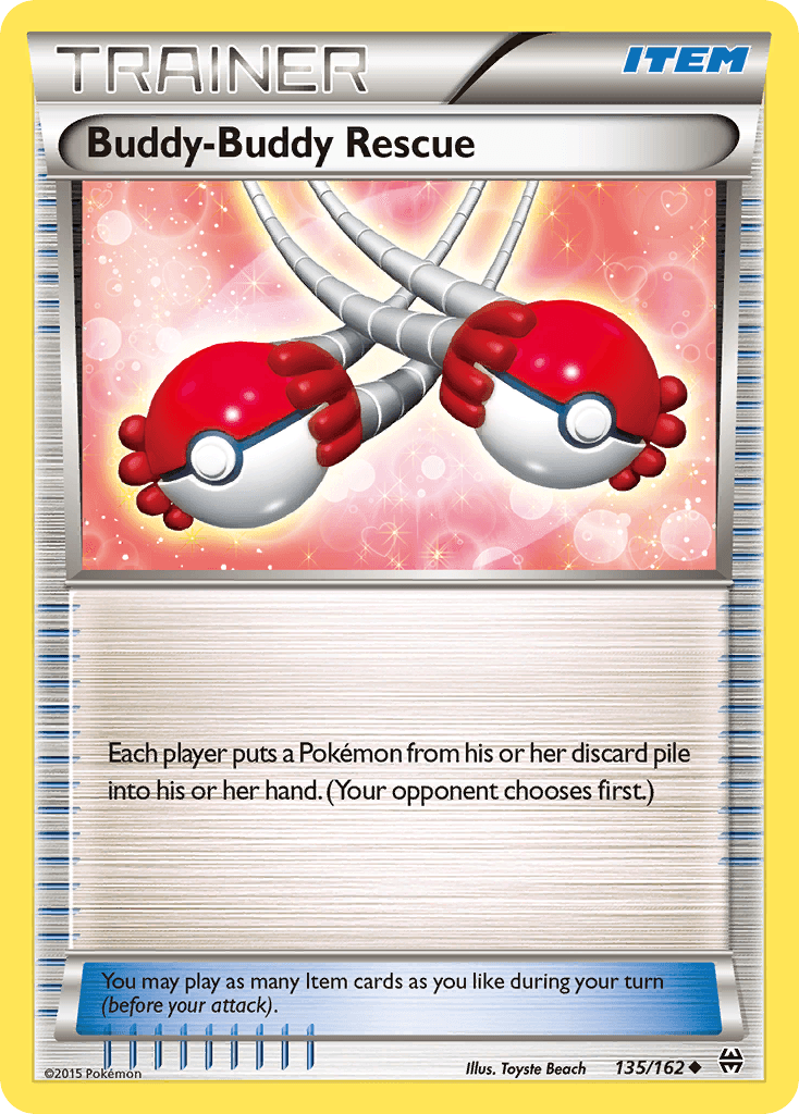 Buddy-Buddy Rescue Pokémon card