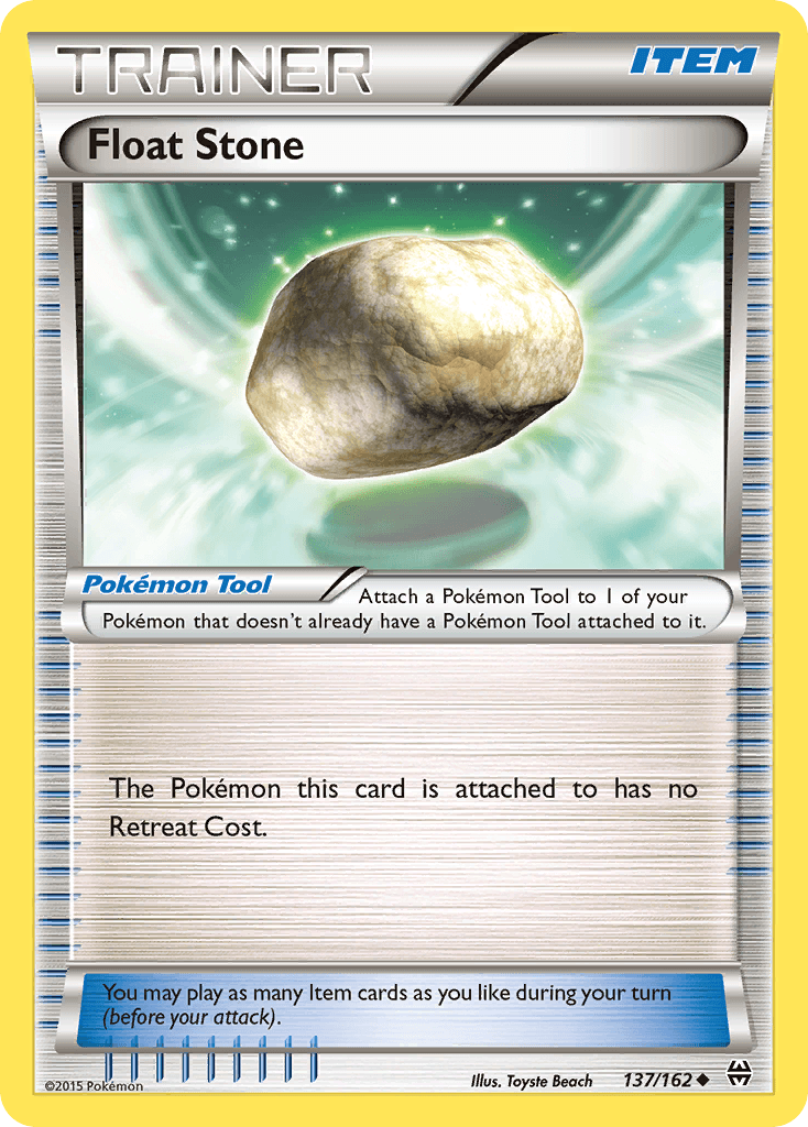 Float Stone Pokémon card