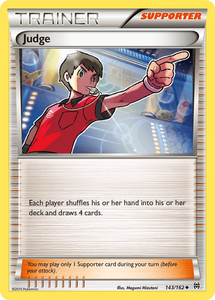 Judge Pokémon card