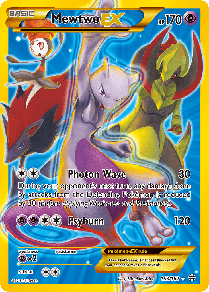 Mewtwo-EX from BREAKthrough