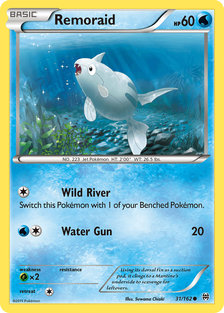 Remoraid Pokémon card