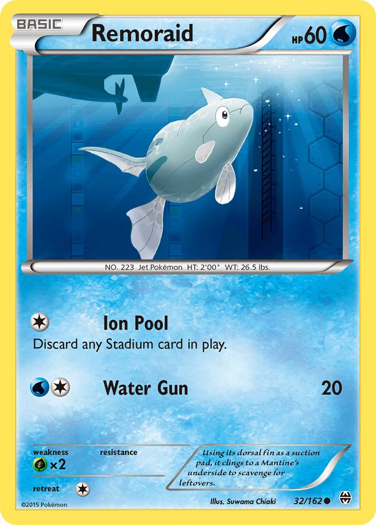 Remoraid Pokémon card