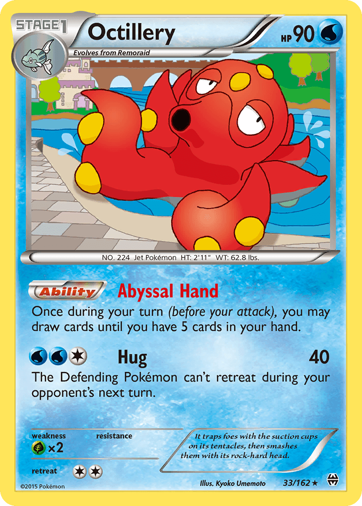 Octillery Pokémon card