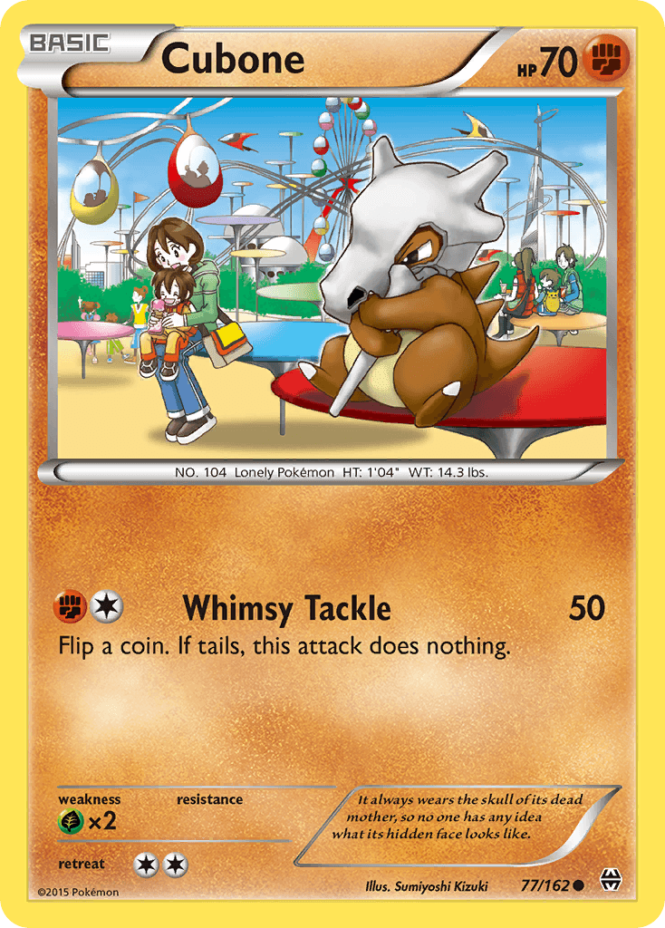 Cubone Pokémon card