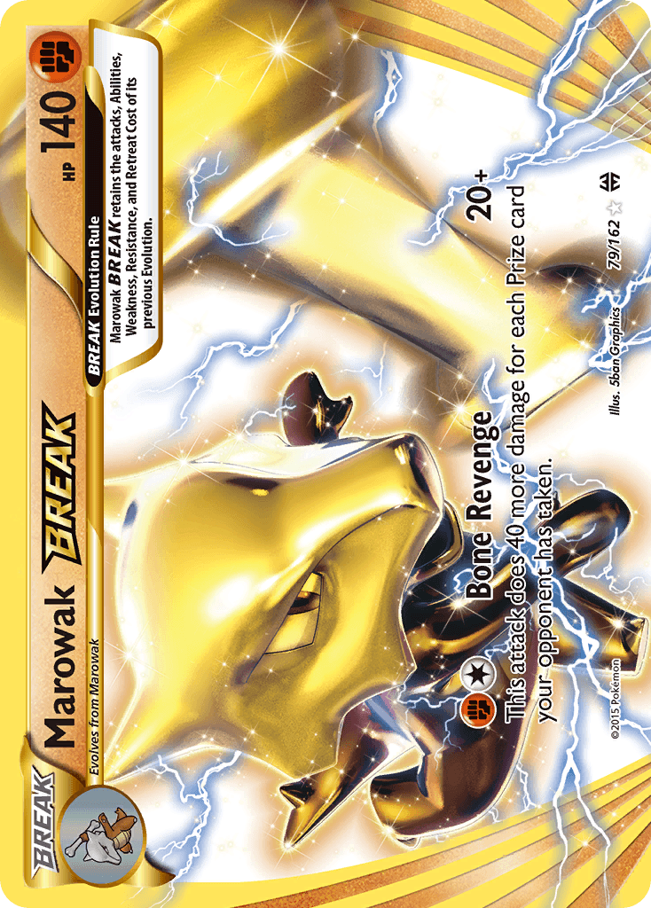 Marowak BREAK — Rare BREAK