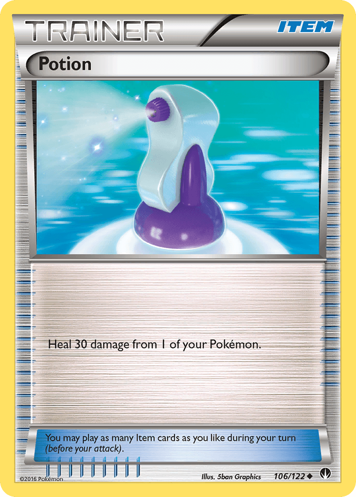 Potion Pokémon card